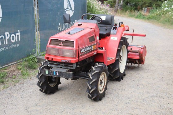 Mini tractor Mitsubishi MT16 Diesel 15.8hp with cultivator MT16 2 image 9
