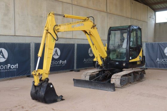 Crawler excavator Hyundai R60-7 Diesel 40kW 2013 R60-7 2013 2 Crawler Excavators image 9