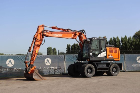 Wheel excavator Hitachi ZX140W-6 Diesel 105kW 2018 ZX140W-6 2018 2 Wheeled Excavators image 9