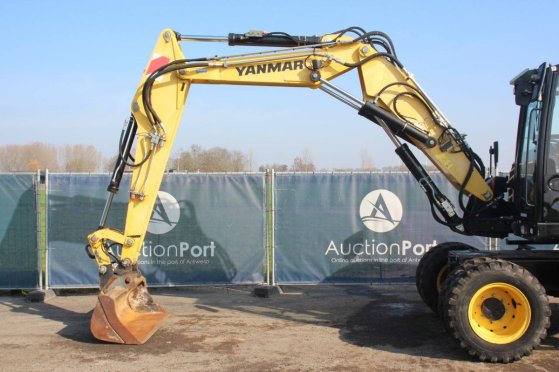 Wheel excavator Yanmar B110W Diesel 85kW 2018 B110W 2018 2 Wheeled Excavators image 9