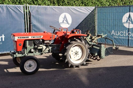 Mini tractor Yanmar YM1500 Diesel 15hp with cultivator YM1500 2 image 9