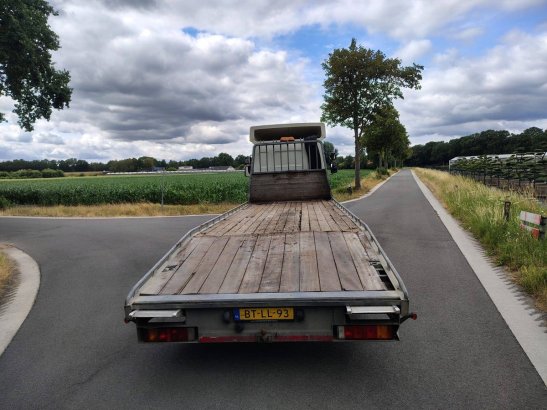 Machine transporter DAF FA LF45G12 Diesel 220hp 2007 FA LF45G12 2007 2 Flatbed open trailers image 9