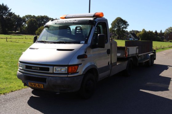 BE Combination Iveco Daily 35C13T Diesel 125hp 2000 with Semi-Low Loader Daily 35C13T 2000 2 Small Vans image 9