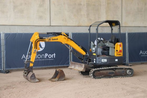 Crawler excavator Bobcat E26 Diesel 15.3kW 2018 E26 2018 2 Crawler Excavators image 9