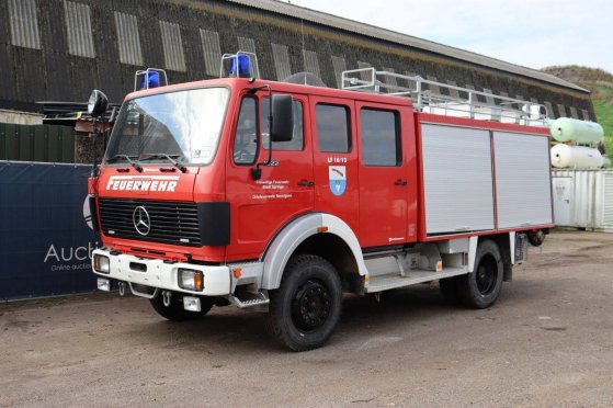 Fire truck Mercedes-Benz 1222 AF Diesel 216 hp 1989 Mercedes-Benz 1222 AF 1989 2 image 9
