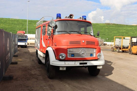 Fire truck Mercedes-Benz LAF1113 B Diesel 169 hp 1980 Mercedes-Benz LAF 1113 B 1980 2 image 9
