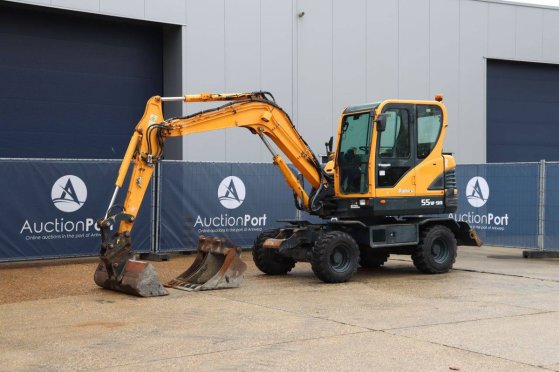 Wheel excavator Hyundai Robex 55W-9A Diesel 48.5kW 2021 Robex 55W-9A 2021 2 Crawler Excavators image 9