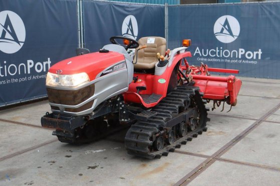 Crawler tractor Yanmar CT118 Diesel 18hp with cultivator CT118 2 image 9