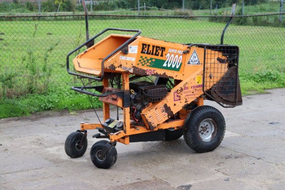 Wood Chipper Eliet Super Prof 2000 Petrol 18hp 2011 Eliet Super Prof 2000 2011 2 image 9