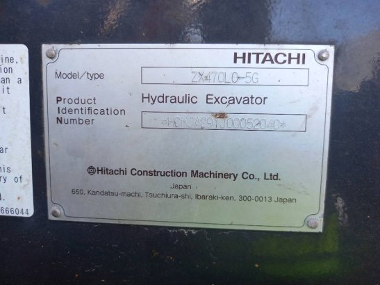 Hitachi ZX470-5G (Abu Dhabi) ZX470-5G (Abu Dhabi) 2022 2 Crawler Excavators image 10