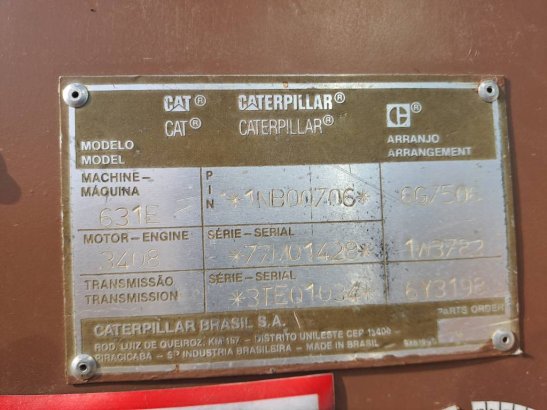 CAT 631E (3 Units Available) 631E (3 Units Available) 1990 2 image 10