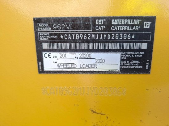 CAT 962M 962M 2020 2 Wheel Loaders image 24