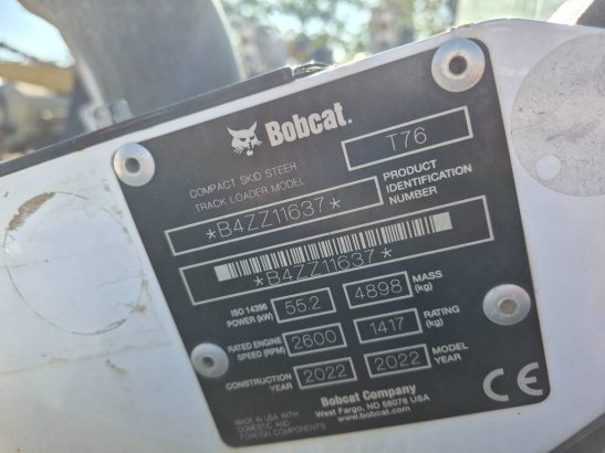 Bobcat T 76 T 76 2022 2 image 10