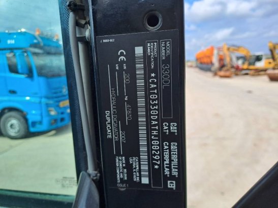 CAT 330DL UHD (21m UHD + standard boom) 42 2007 2 image 12