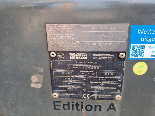 Wacker Neuson ET145 ET145 2020 2 image 12