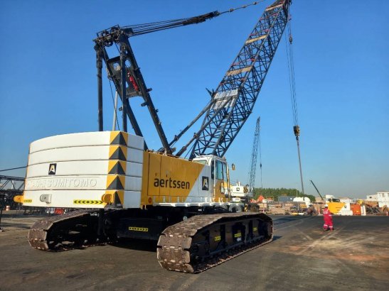 Hitachi Sumitomo SCX1500-2 (Abu Dhabi) Sumitomo SCX1500-2 (Abu Dhabi) 2011 2 Crawler Cranes image 3