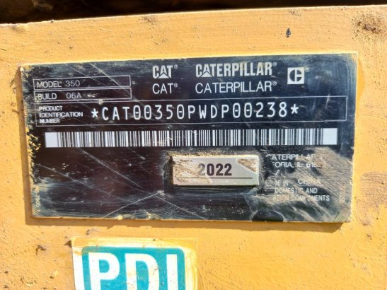 CAT 350 (Abu Dhabi) 1262 2022 2 Crawler Excavators image 12