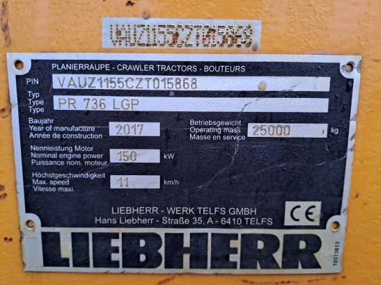 Liebherr PR736LGP PR736LGP 2017 2 Dozers image 14
