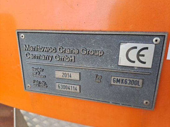Grove GMK 6300 L GMK 6300 L 2014 2 Mobile Cranes image 13