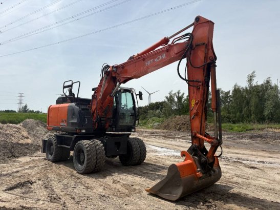 Hitachi ZX 140 W-6 (3 Pieces available) ZX 140 W-6 (3 Pieces available) 2018 2 Wheeled Excavators image 3