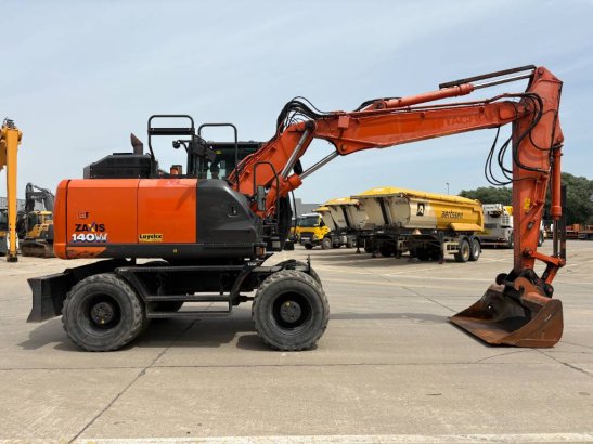 Hitachi ZX 140 W-6 (3 Pieces available) ZX 140 W-6 (3 Pieces available) 2018 2 Wheeled Excavators image 4