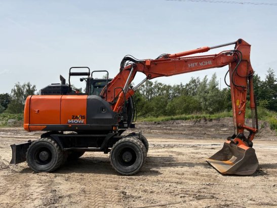 Hitachi ZX140W-6 (3 Pieces available) ZX140W-6 (3 Pieces available) 2018 2 Wheeled Excavators image 4