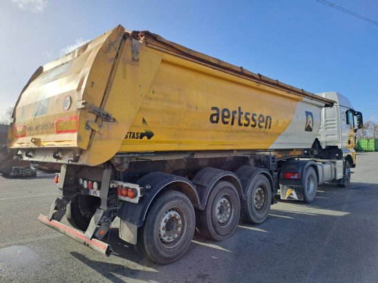 Stas S300CX ALU + MAN TGX18.470 Hydrodrive Stas S300CX ALU + MAN TGX18.470 Hydrodrive 2014 2 Dump trailers image 11