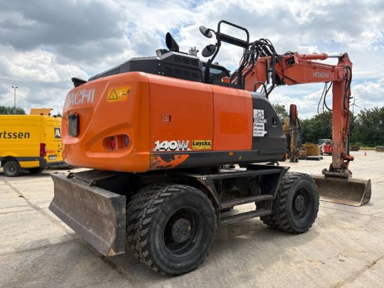 Hitachi ZX140W-6 (3 Pieces available) ZX140W-6 (3 Pieces available) 2018 2 Wheeled Excavators image 5
