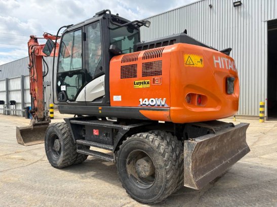 Hitachi ZX 140 W-6 (3 Pieces available) ZX 140 W-6 (3 Pieces available) 2018 2 Wheeled Excavators image 5
