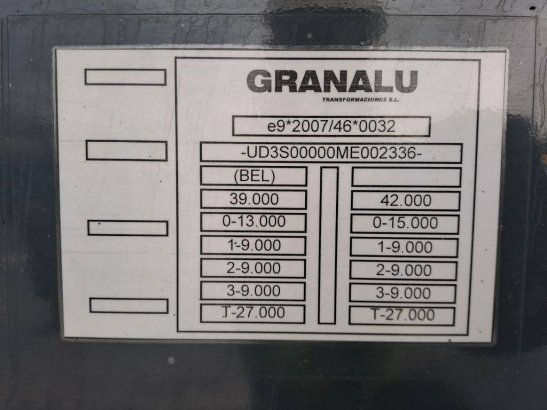 DTM Granalu OL47TC-3 + MAN NGTS33.510 (2 sets ) DTM Granalu OL47TC-3 + MAN NGTS33.510 (2 sets ) 2022 2 Dump trailers image 32