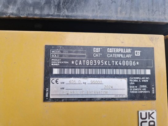 CAT 395 395 2024 2 Crawler Excavators image 20