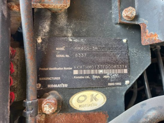 Komatsu HM400-3R (4 pcs available in Abu Dhabi) HM400-3R (4 pcs available in Abu Dhabi) 2017 2 Articulated Dump Trucks ima...