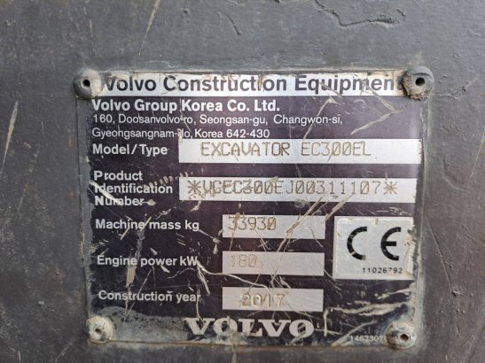 Volvo EC 300 EL EC 300 EL 2017 2 image 9