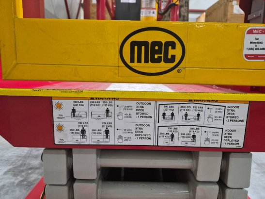 MEC MME MICRO19-XD (2 Pieces available) MEC MME MICRO19-XD (2 Pieces available) 2024 1 Scissor Lifts image 21