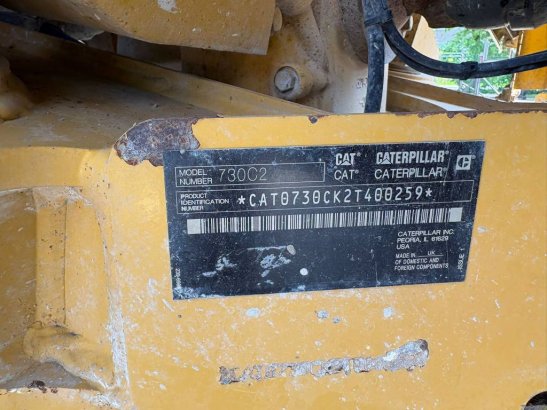 CAT 730C2 730C2 2016 2 Articulated Dump Trucks image 9