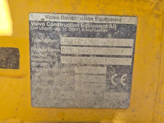 Volvo A35G A35G 2022 2 Articulated Dump Trucks image 9