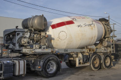 DE BUF BETON MIXER/MALAXEUR/MISCHER 10m3+MOTOR/MOTEUR