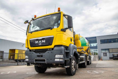 MAN TGS 18.360 BLS-4X4 + MIXER 10M3