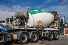 TURBO'S HOET BETON MIXER/MALAXEUR/MISCHER 10M3 +MOTOR/MOTEUR