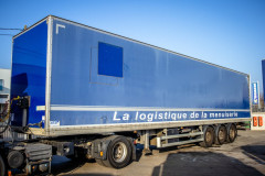 LECITRAILER FOURGON+DHOLLANDIA
