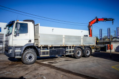 DAF CF 450-6X4+FASSI18T/M(3EXT)-78500KM