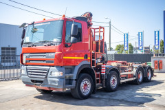 DAF CF 410-8X4+MKG 141A2 - EURO 5