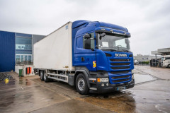 SCANIA R 410+CHEREAU+CARRIER 1150 MT+DHOLLANDIA 2.5T