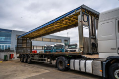 LECITRAILER VOLAILLE/GEFLÛGEL/POULTRY+TOIT REHAUSSABLE ( chariot embarquer )