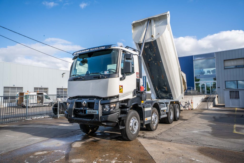 RENAULT K 480 + BENNE ENROCHEMENT HARDOX image