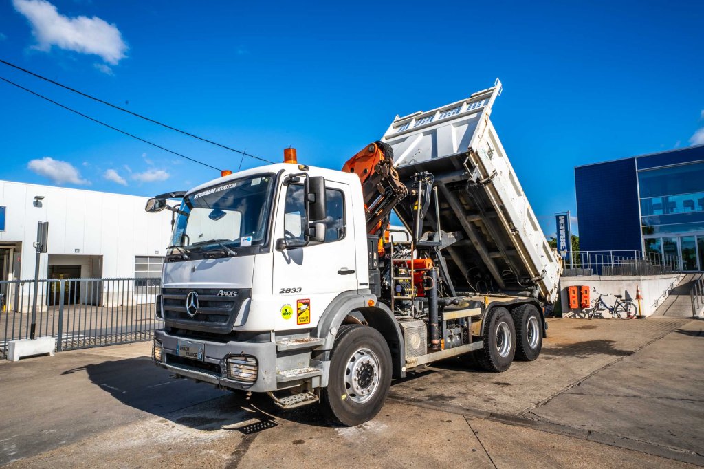 MERCEDES AXOR 2633+BIBENNE+PALFINGER 18T/m /3XHydr. image