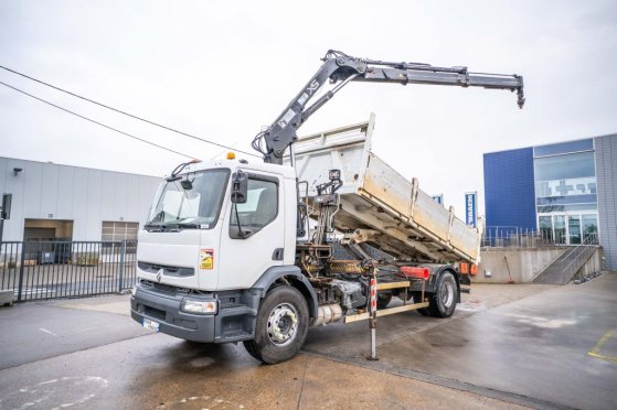 RENAULT PREMIUM 320+HIAB 112+2EXT PREMIUM 320+HIAB 112+2EXT 2006 2 Tipper trucks