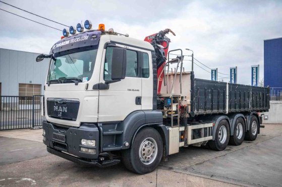 MAN TGS 35.440 BB - HMF 2020K3 9841 2011 2 Tipper trucks