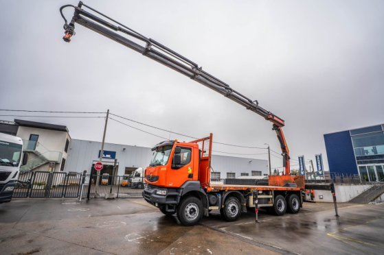 RENAULT KERAX 430 DXI+PALFINGER 26T/m /5 EXT. KERAX 430 DXI+PALFINGER 26T/m /5 EXT. 2014 2 image 16