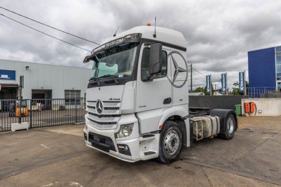 MERCEDES ACTROS 1848 LS +VOITH Mercedes-Benz ACTROS 1848 LS +VOITH 2014 2 Tractor Units